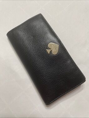 Kate Spade Black Bi-Fold Wallet